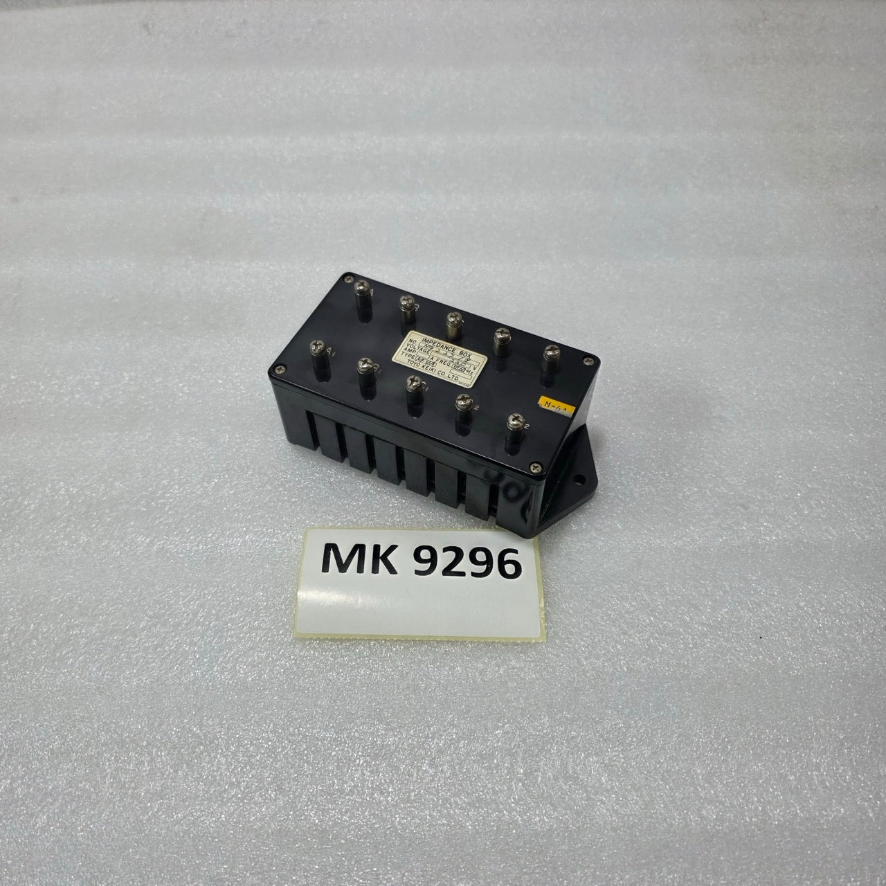 TOYO KEIKI IMPEDANCE BOX TYPE M-4A – 220V 50/60HZ