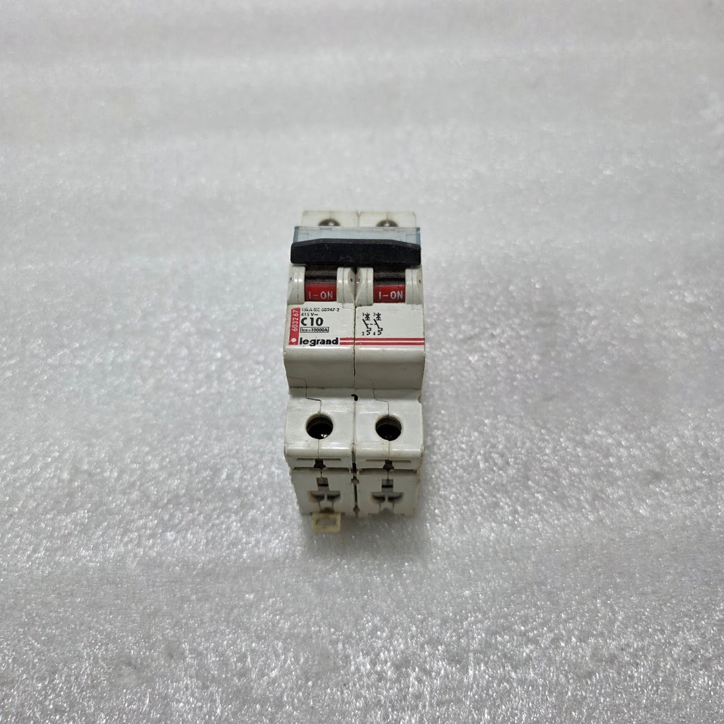 LEGRAND 603267 2P 10A TYPE C 415V 10KA MCB MINIATURE CIRCUIT BREAKER