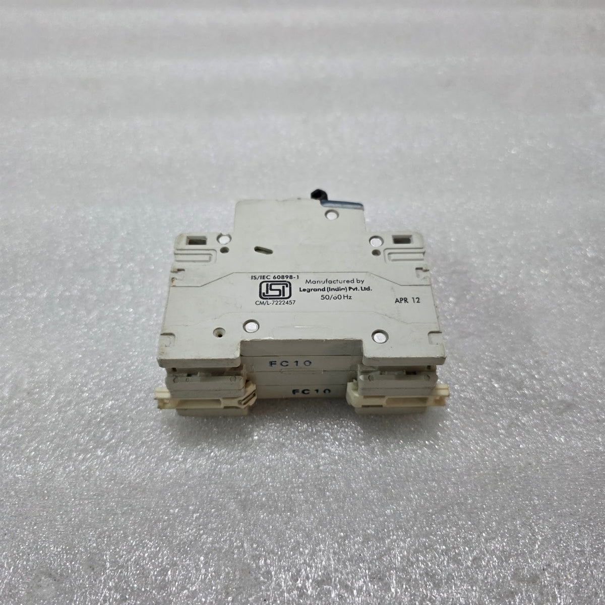 LEGRAND 603267 2P 10A TYPE C 415V 10KA MCB MINIATURE CIRCUIT BREAKER