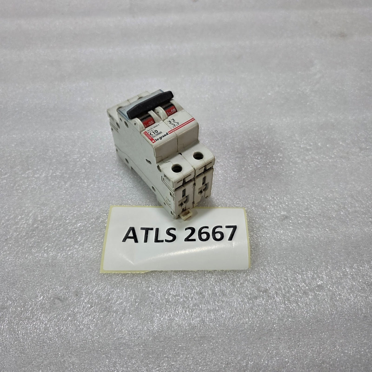 LEGRAND 603267 2P 10A TYPE C 415V 10KA MCB MINIATURE CIRCUIT BREAKER