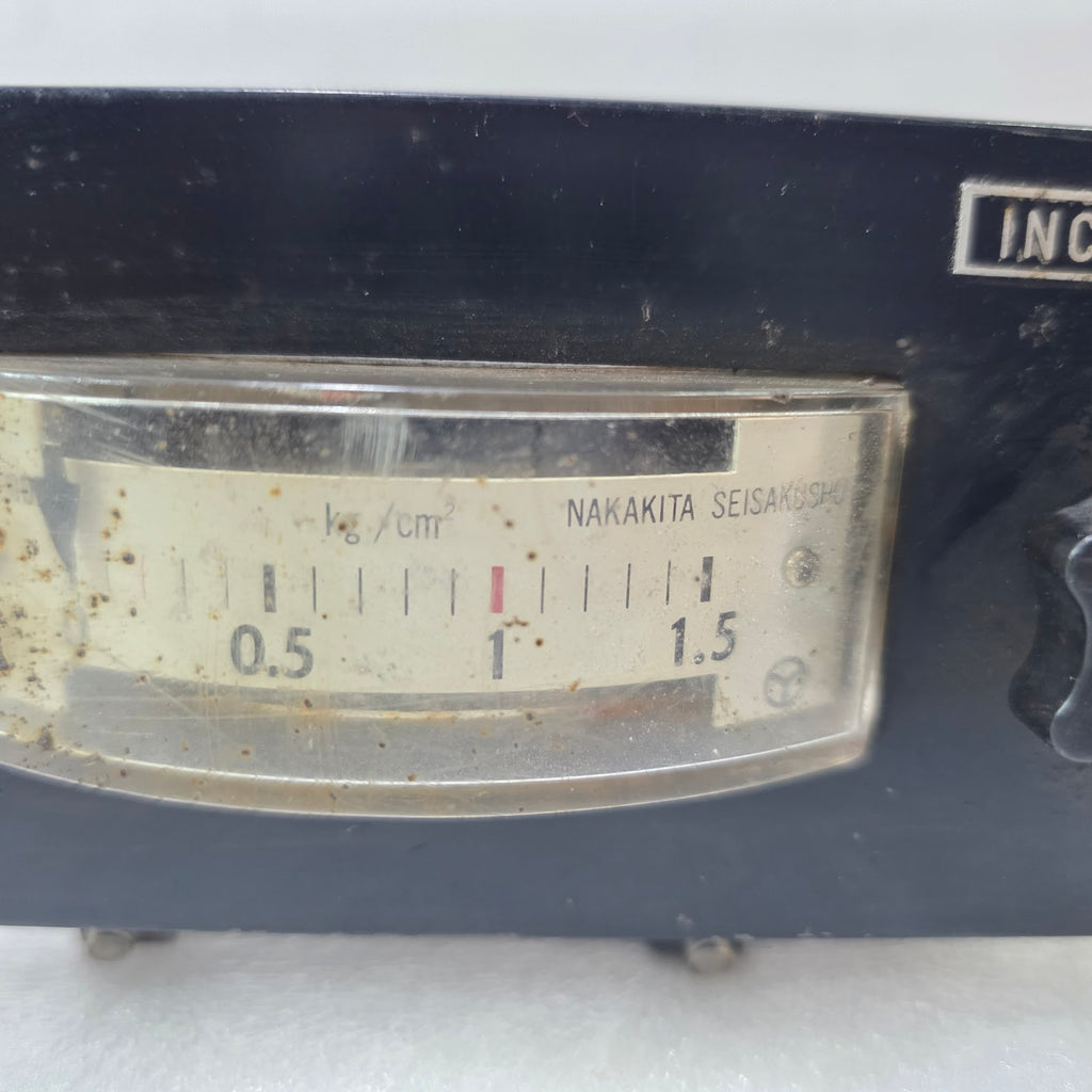 NAKAKITA SEISAKUSHO PNEUMATIC PRESSURE REGULATOR WITH GAUGE 0-1.5 KG/CM²