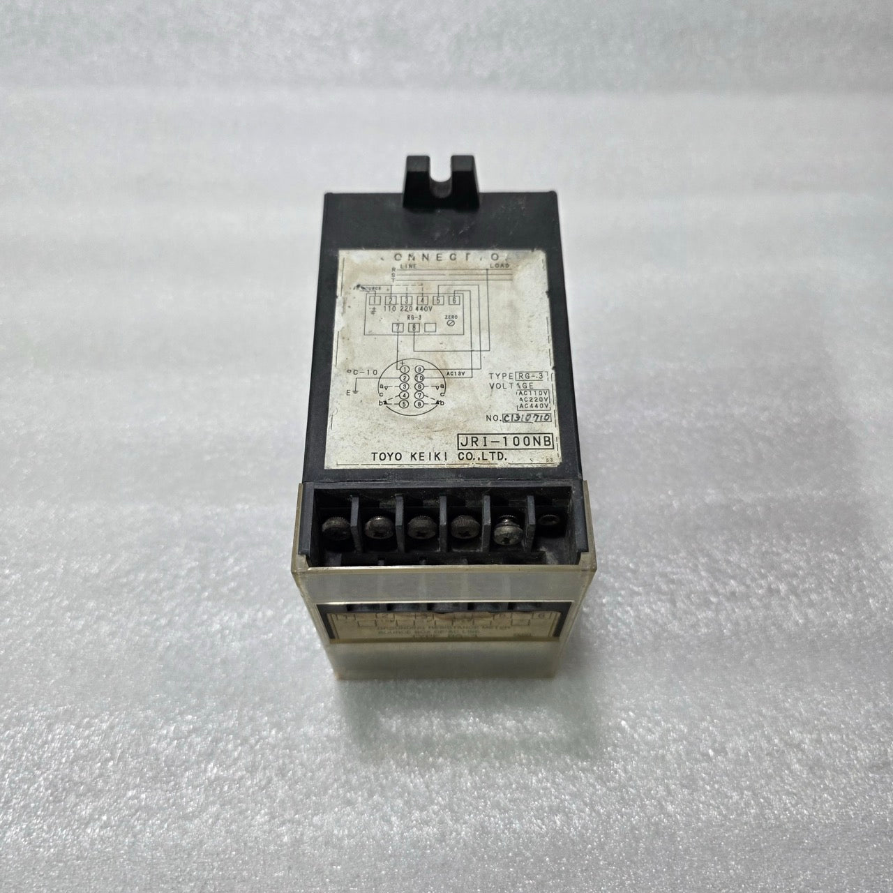 TYPE RG-3 SOURCE BOX AC LINE GROUNDING INSULATION RESISTANCE METER PRE-OWNED
