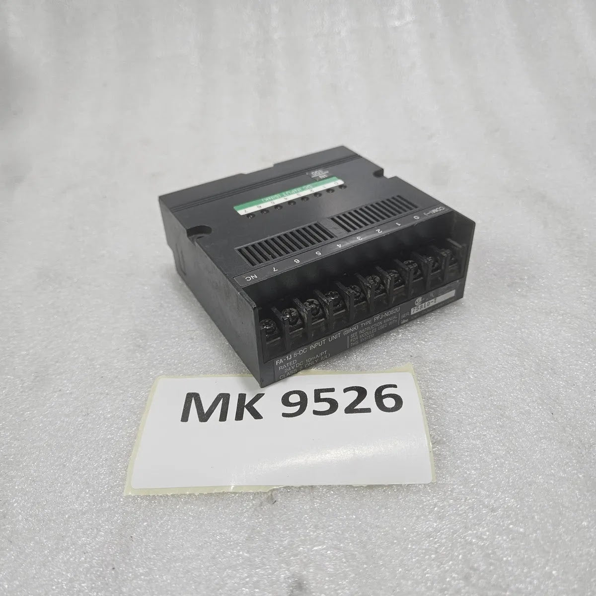 IDEC PFJ-N082U FA-1J 8-DC Input Unit Sink 24VDC 10mA/PT