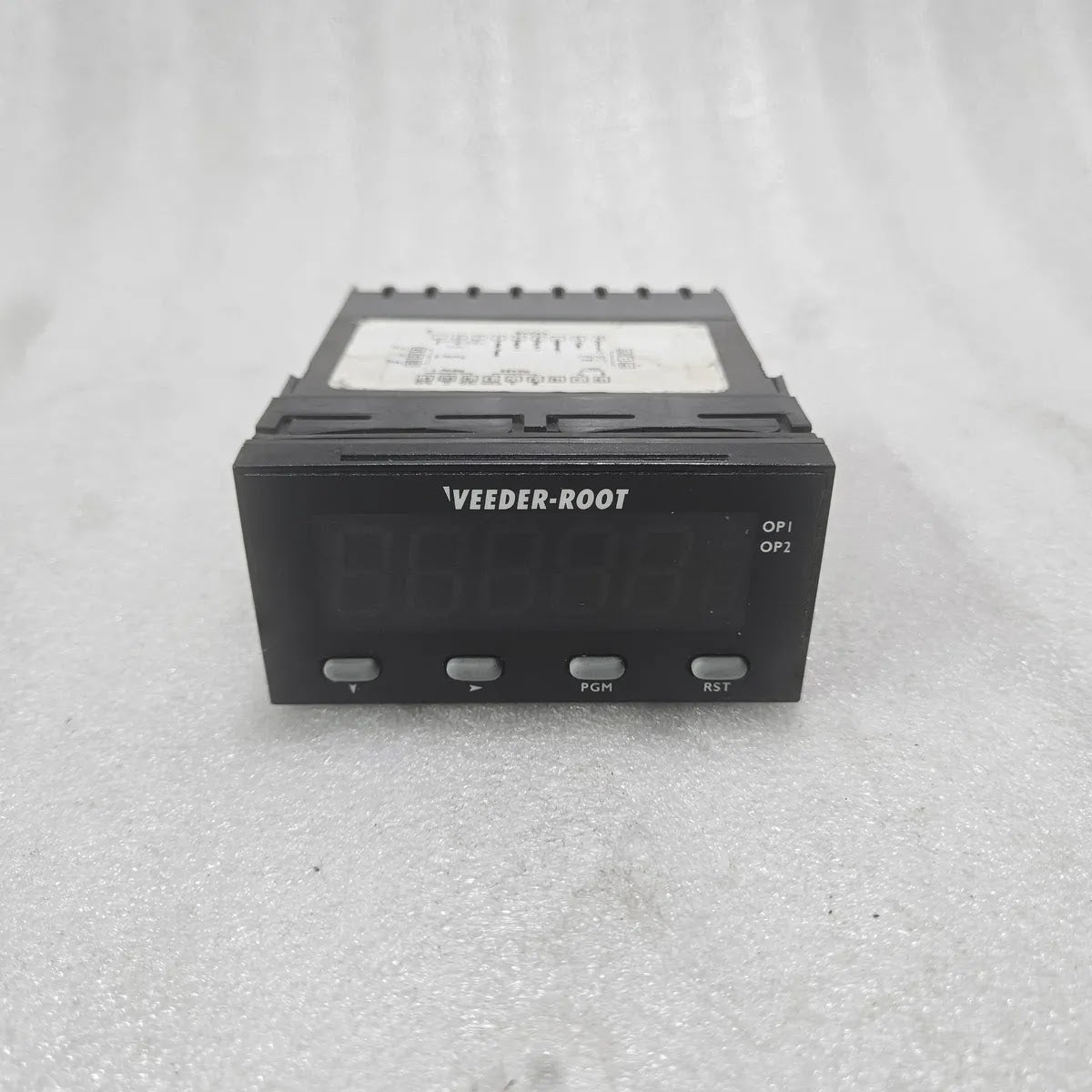 Veeder-Root Digital Panel Meter Counter RS485 Relay OP1 OP2