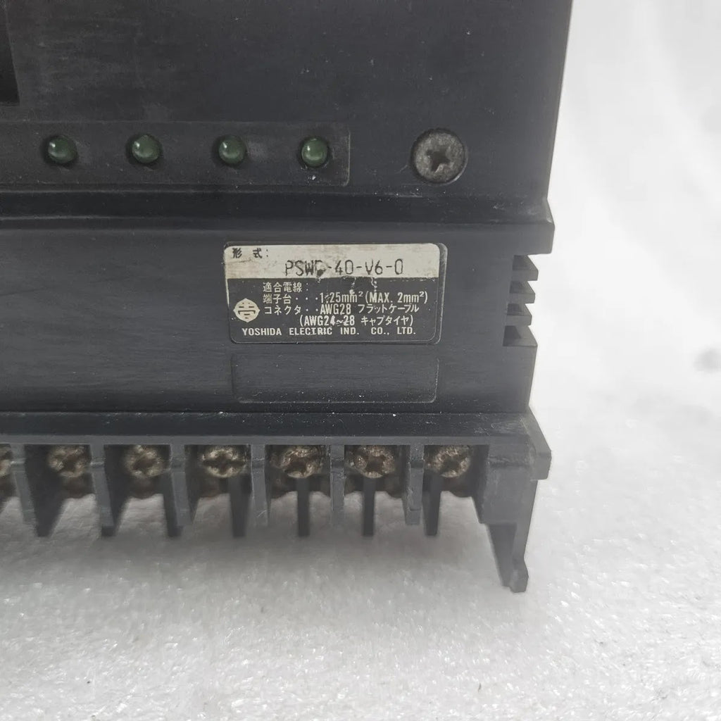 Yoshida Electric PSWD-40-V6-0 I/O Terminal Block Module