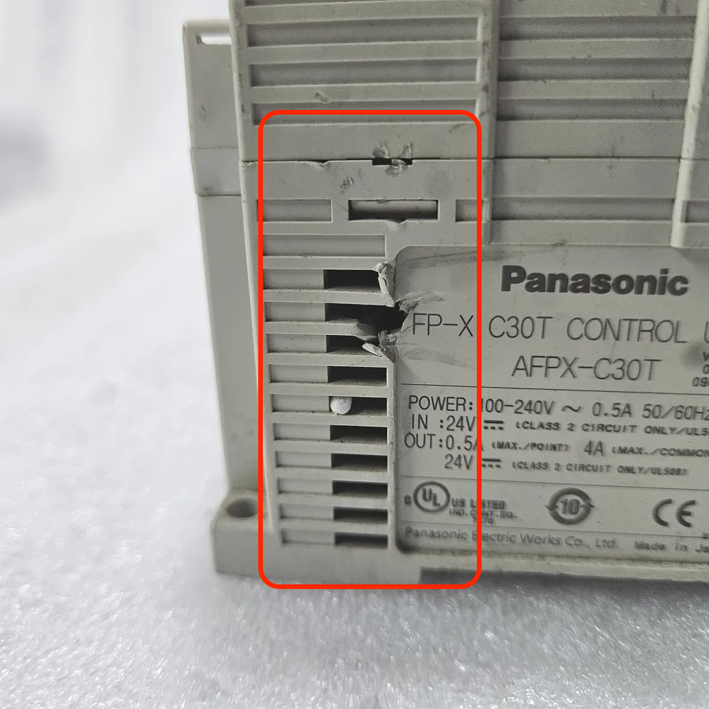 Panasonic AFPX-C30T FP-X C30T PLC Control Unit 100-240V