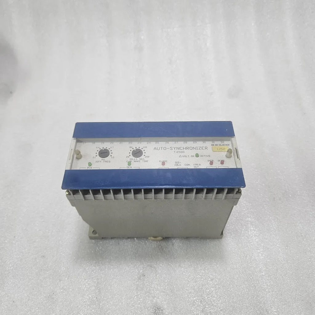 Selco T4500-00 Auto-Synchronizer Generator Control 110V/380V TESTED WORKING