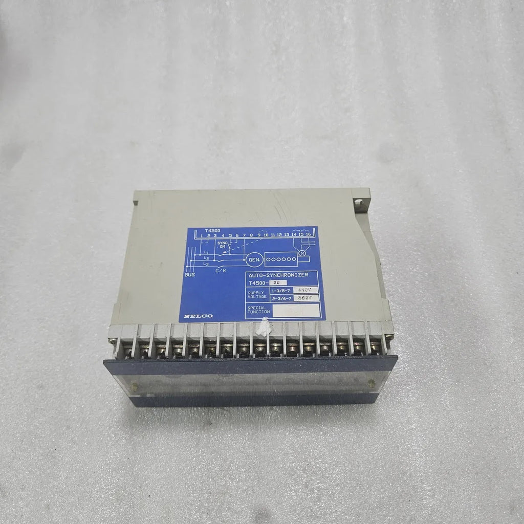 Selco T4500-00 Auto-Synchronizer Generator Control 110V/380V TESTED WORKING