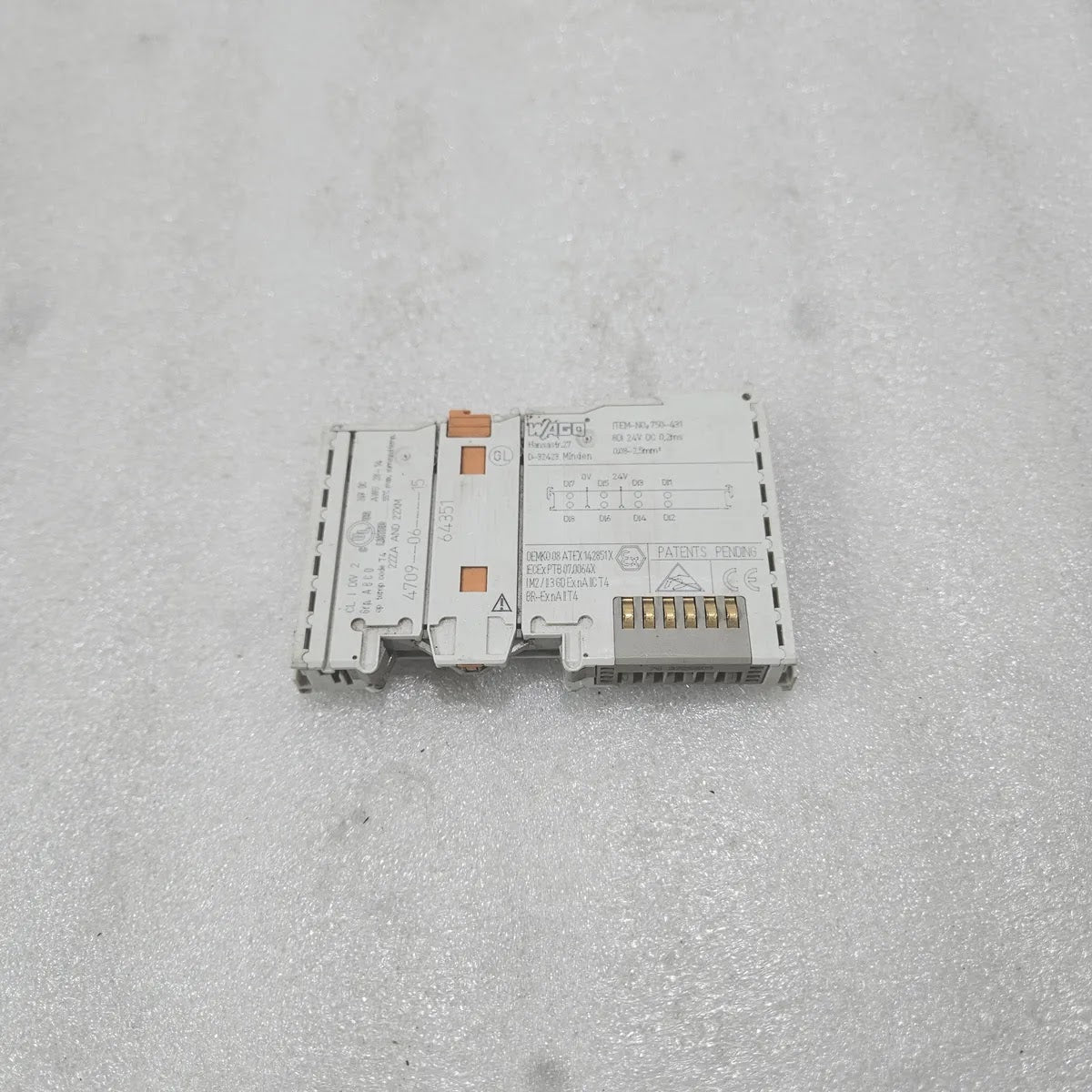 Wago 750-431 Digital Input Module 24V DC I/O