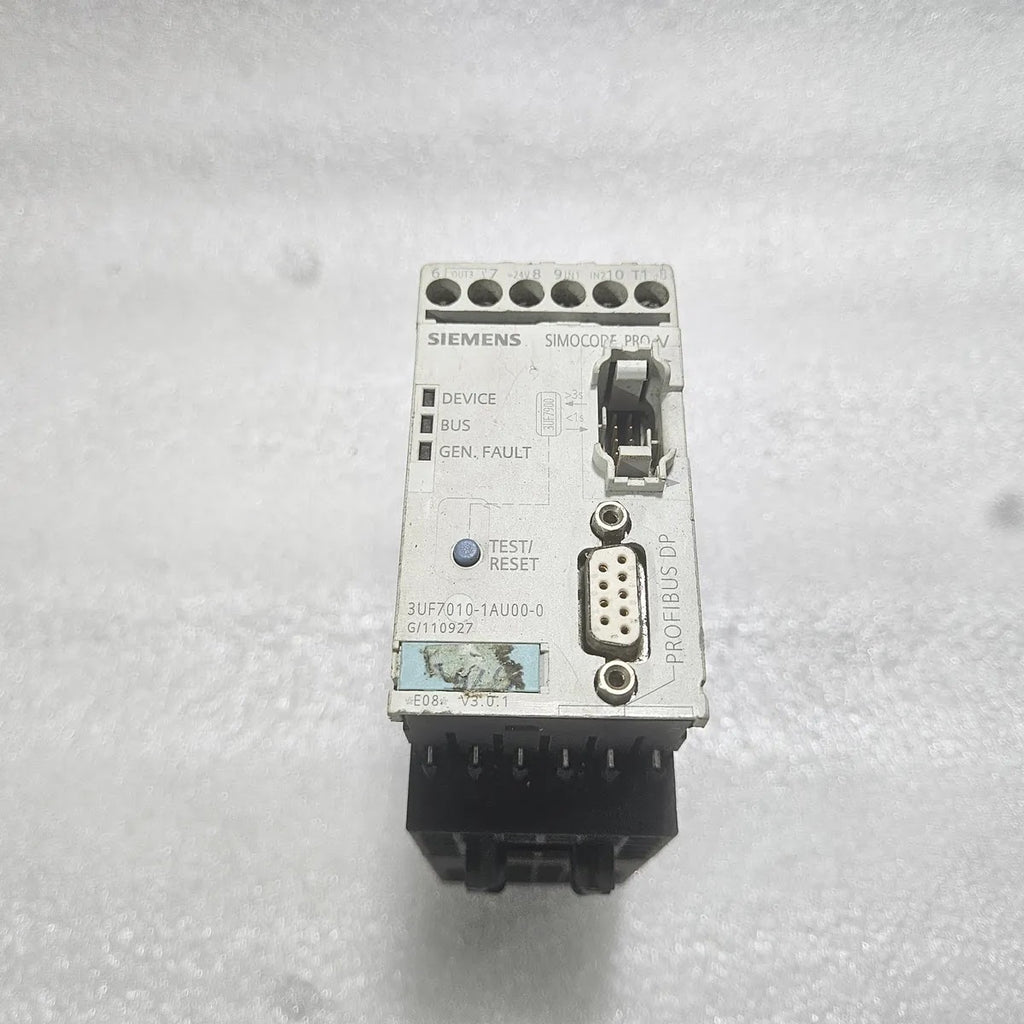Siemens 3UF7010-1AU00-0 SIMOCODE Pro V Motor Management PROFIBUS