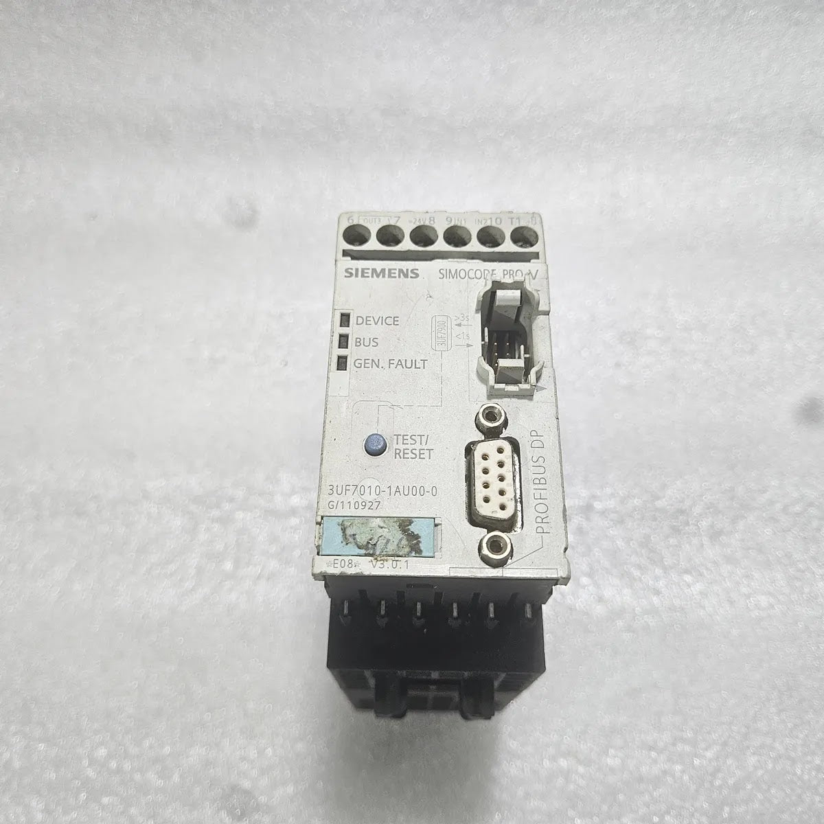 Siemens 3UF7010-1AU00-0 SIMOCODE Pro V Motor Management PROFIBUS