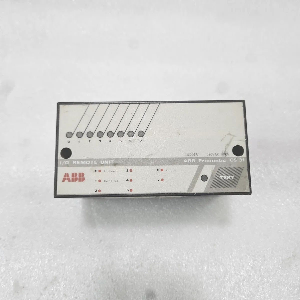 ABB ICSO08R1 Procontic CS 31 I/O Remote Unit 230VAC 10VA