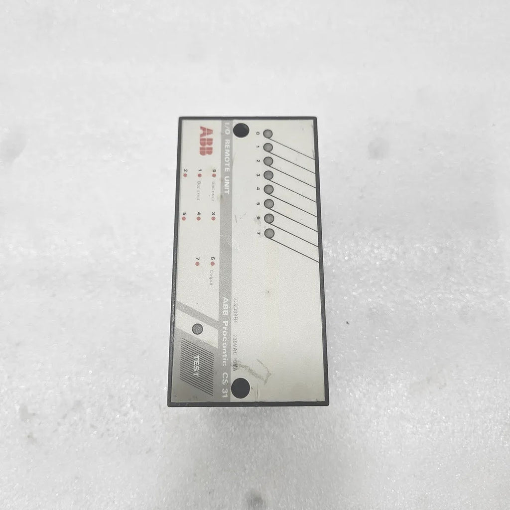 ABB ICSO08R1 Procontic CS 31 I/O Remote Unit 230VAC 10VA