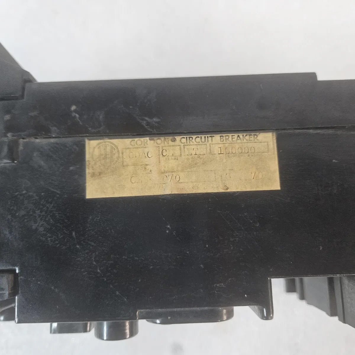 Cordon ITE Imperial CE3-M070 MCCB 3-Pole 70 Amp 600 Volt Frame CE