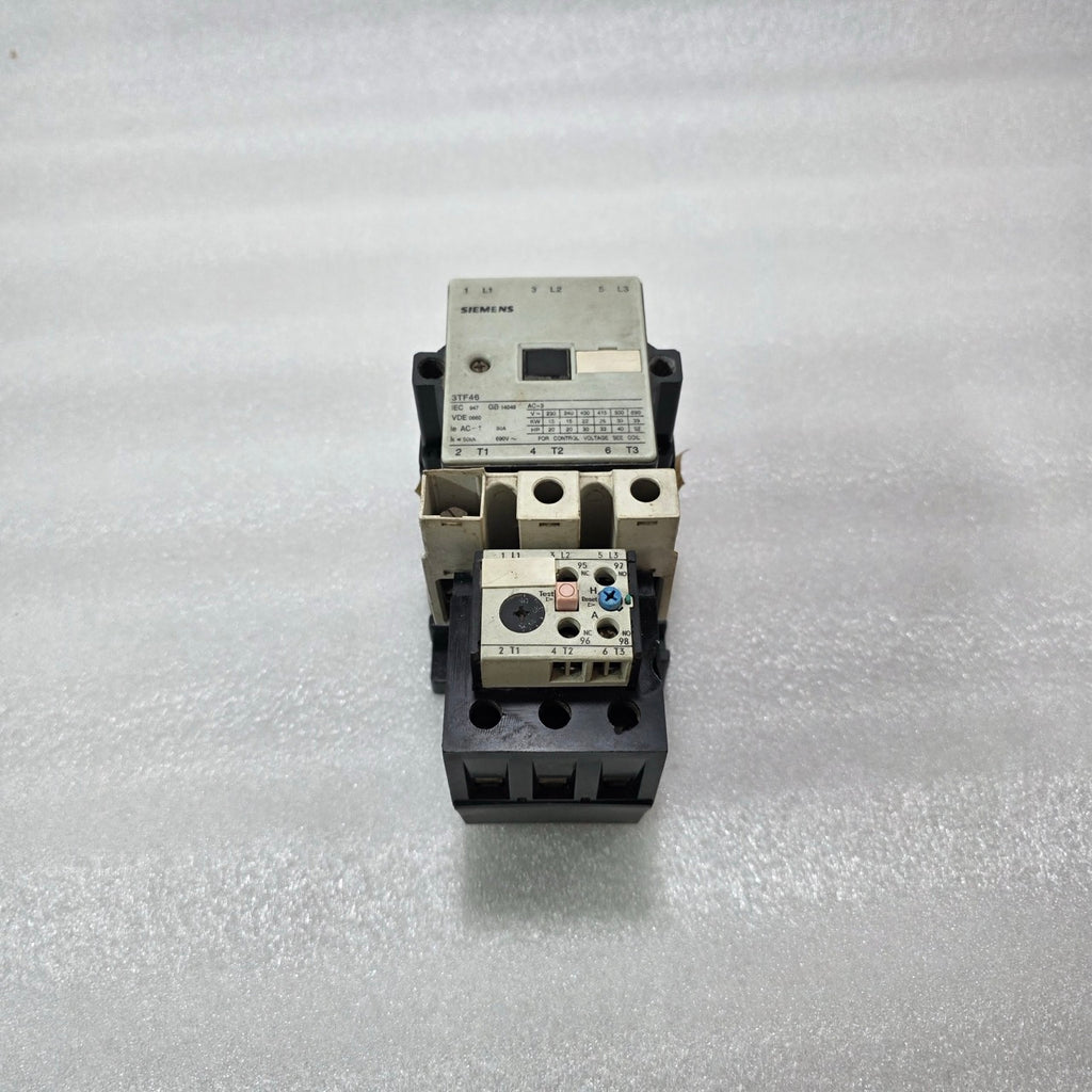 SIEMENS / SKM | 3TF46 22-0X + JRS2-80 | CONTACTOR WITH THERMAL OVERLOAD RELAY