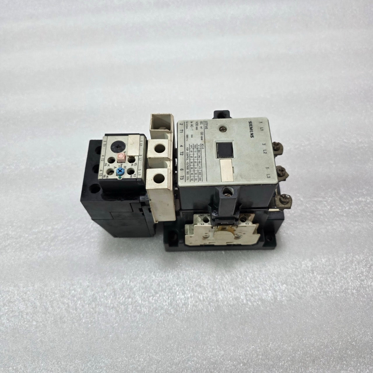 SIEMENS / SKM | 3TF46 22-0X + JRS2-80 | CONTACTOR WITH THERMAL OVERLOAD RELAY