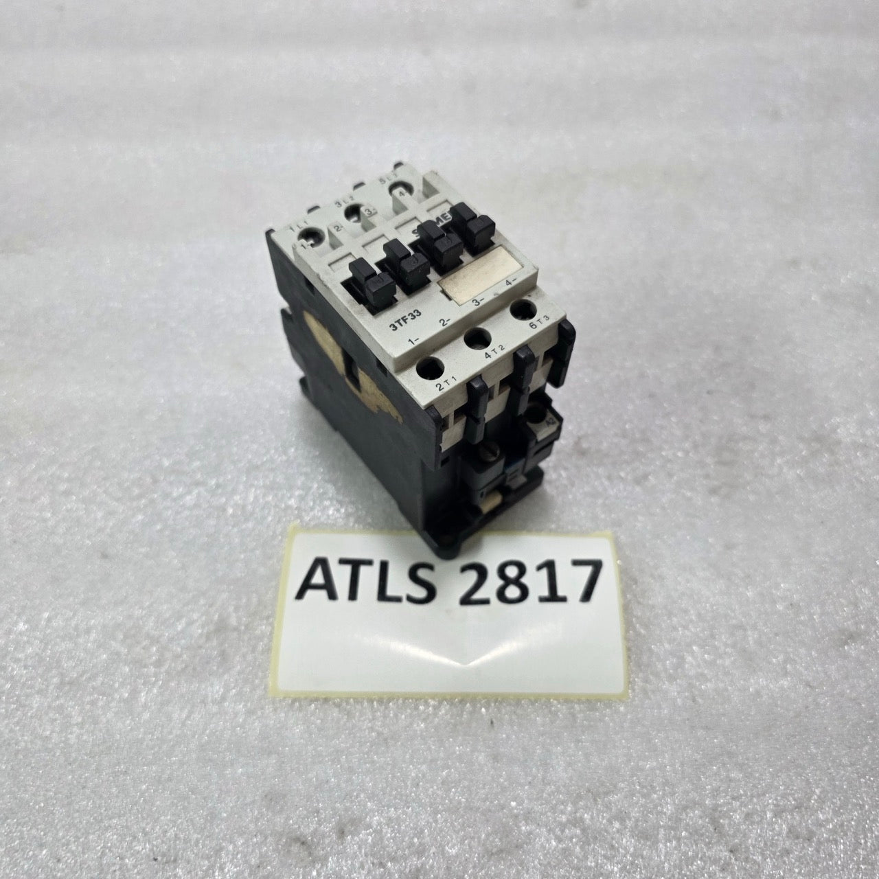 SIEMENS 3TF33 3 POLE AC CONTACTOR COIL 220VAC 50HZ / 264VAC 60HZ