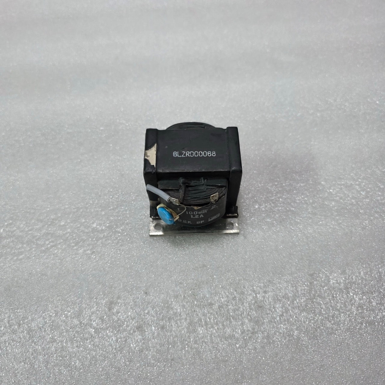 JRC 6LZRD00068 92K BF CHOKE COIL INDUCTOR 100MH 1.2A JAPAN RADIO CO MARINE