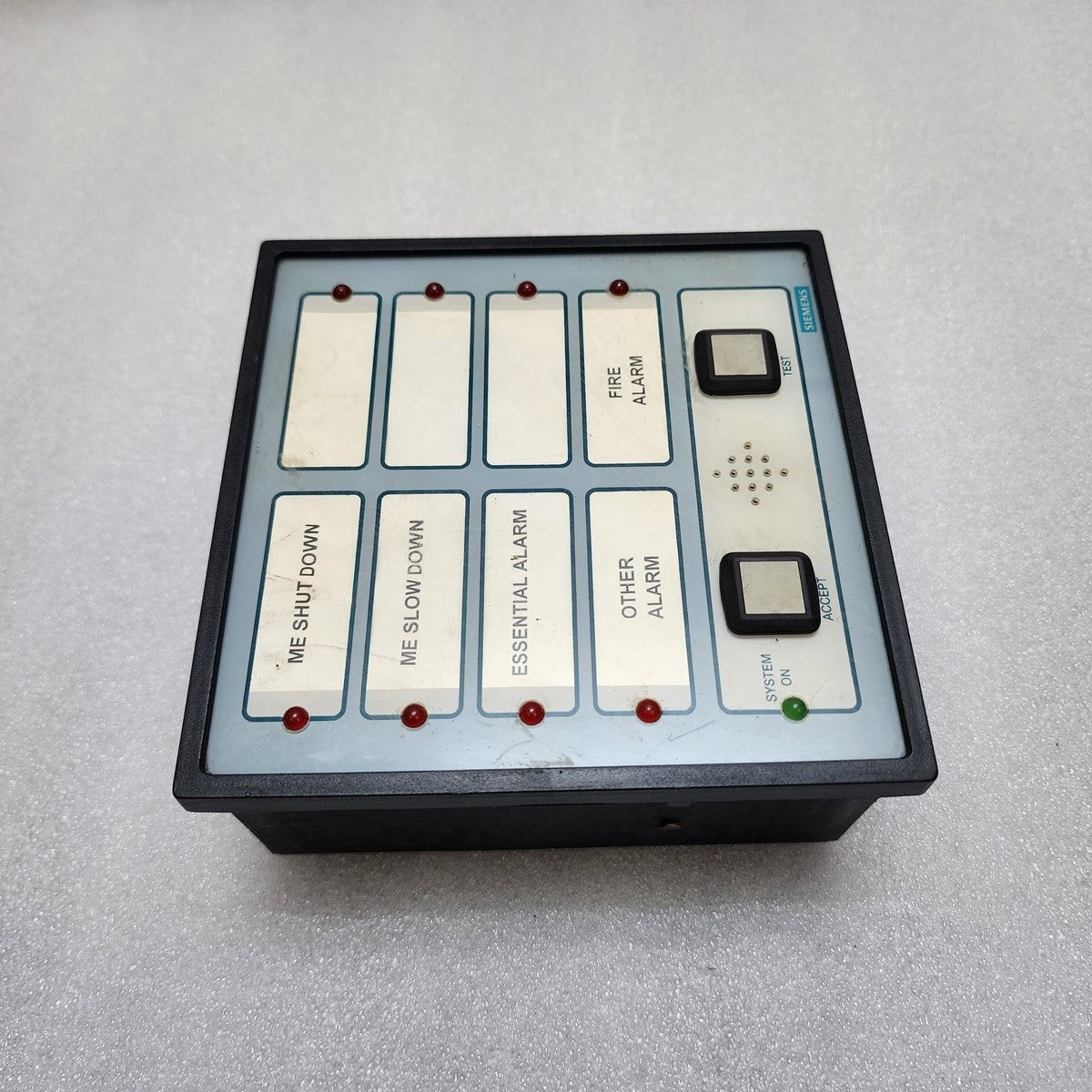 SIEMENS 93.0.311 SHIP ALARM PANEL CONTROL SYSTEM REV B