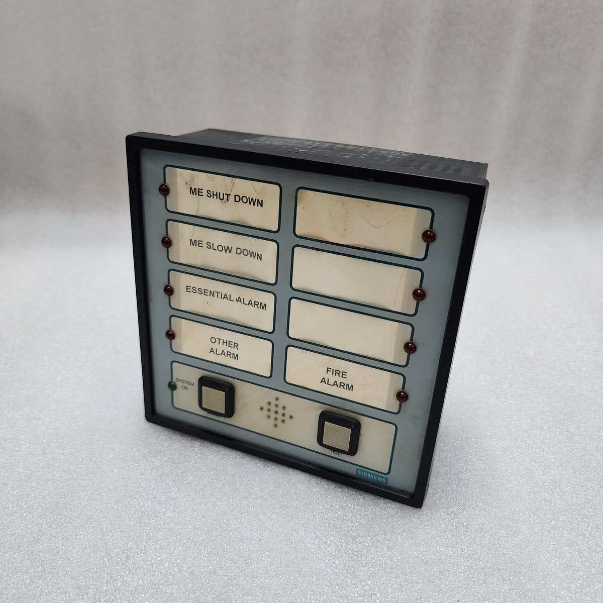SIEMENS 93.0.311 SHIP ALARM PANEL CONTROL SYSTEM REV B