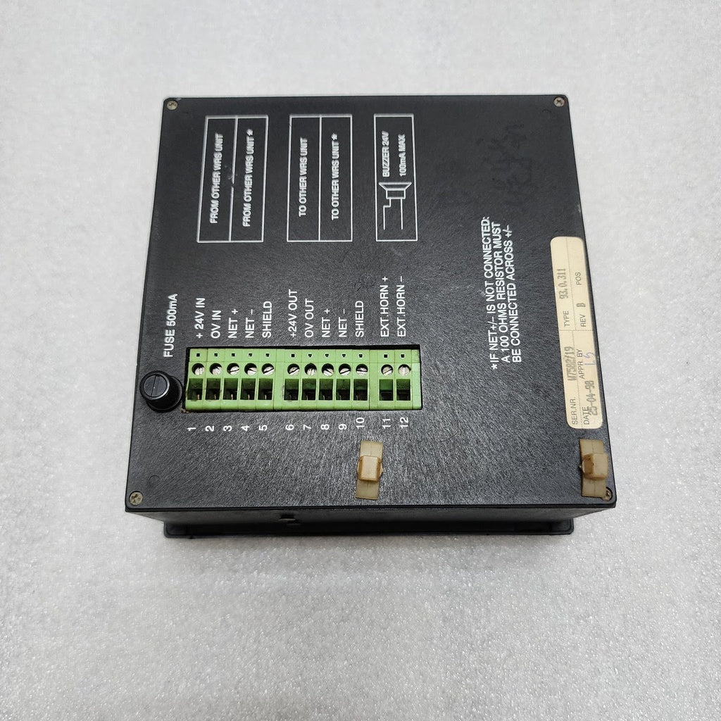 SIEMENS 93.0.311 SHIP ALARM PANEL CONTROL SYSTEM REV B