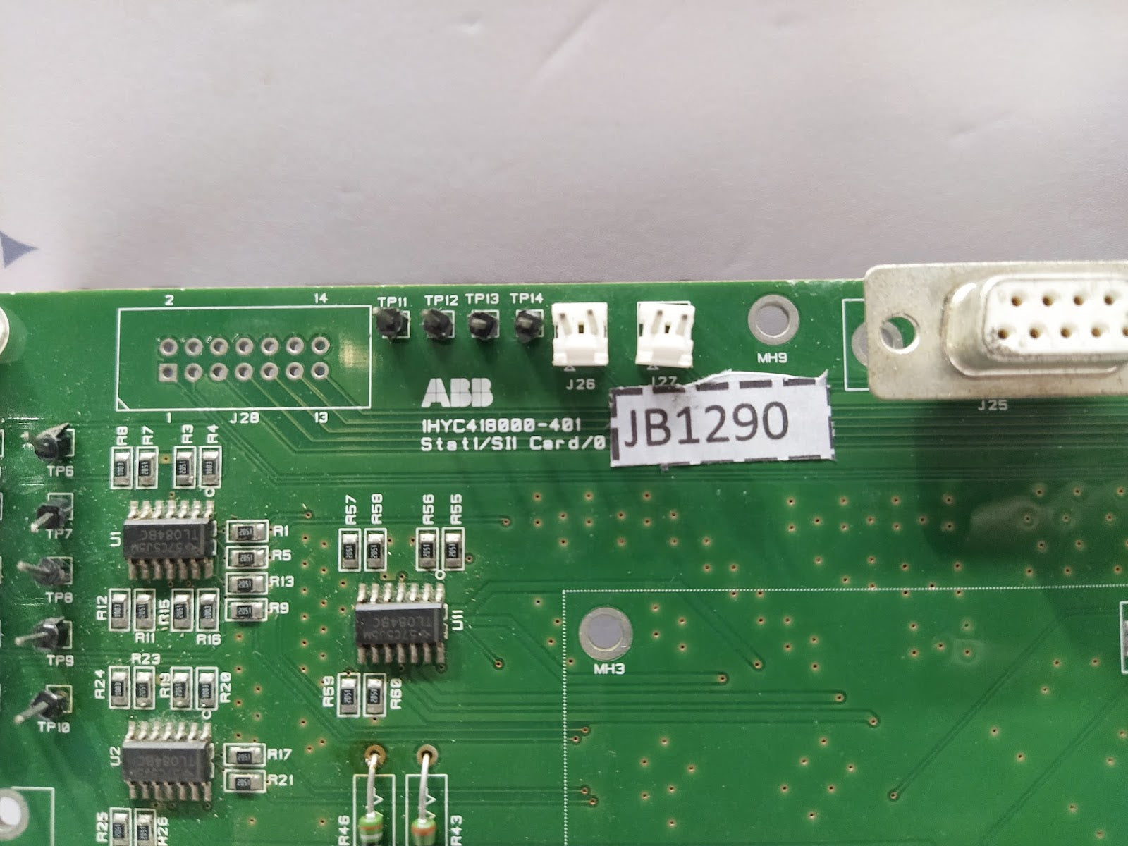 ABB 1HYC418000-401 STAT/SI1 CARD