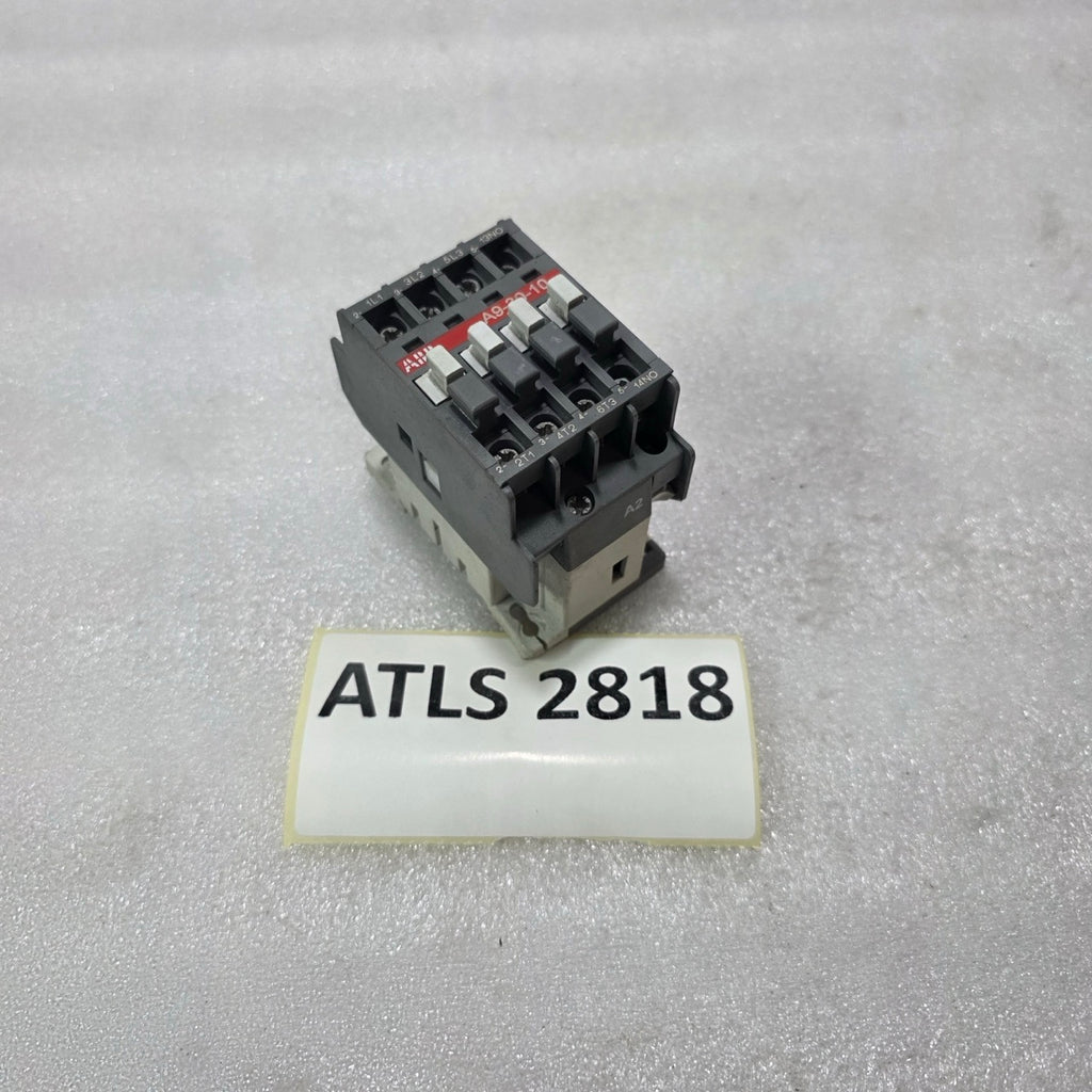 ABB A9-30-10 3 POLE CONTACTOR 9A 24VAC COIL 3NO 1NO AUX IEC 60947-4-1