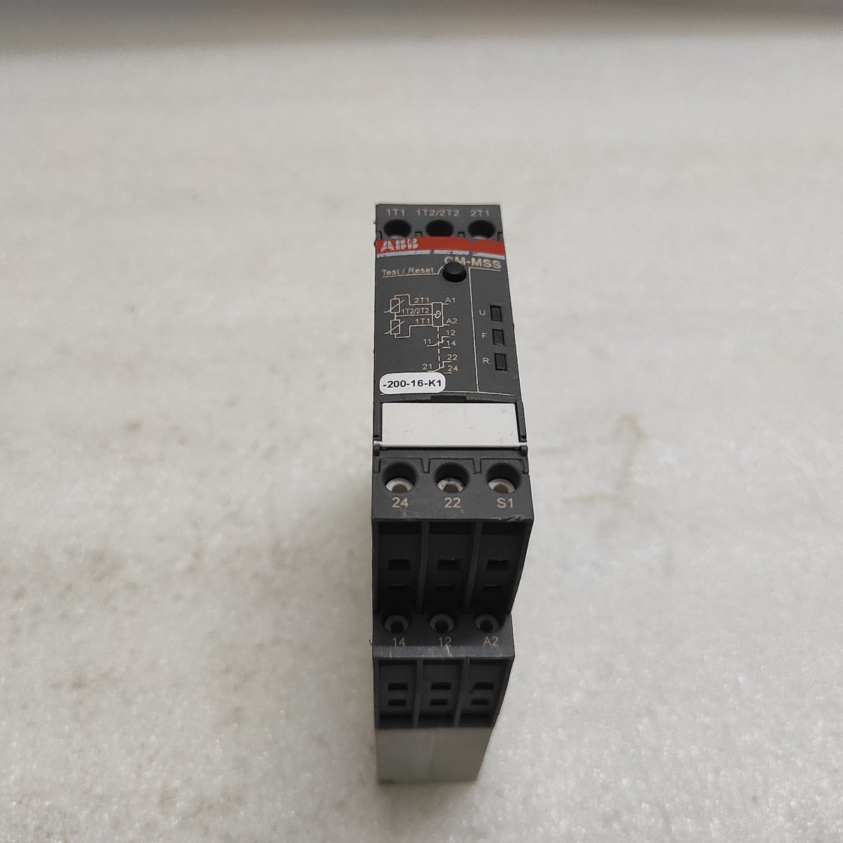 ABB CM-MSS.51P PTC THERMISTOR MOTOR PROTECTION RELAY 1SVR740712R1300 24-240V AC/
