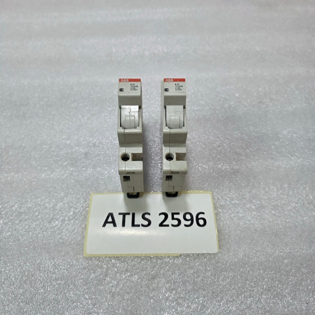 ABB E31 32A 1-POLE DIN RAIL FUSE HOLDER 500V 10.3x38mm INDUSTRIAL