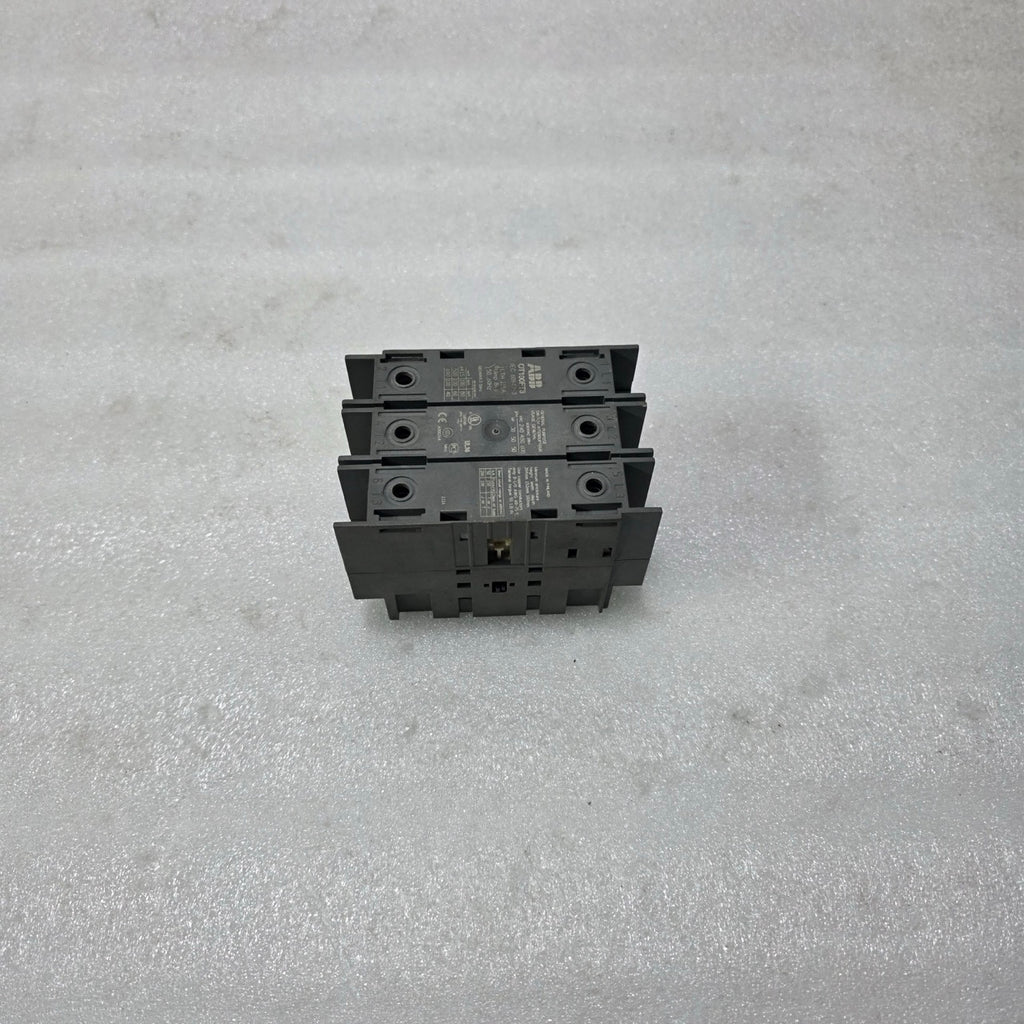 ABB OT100FT3 SWITCH DISCONNECTOR 100A 3-POLE | 600–750V AC INDUSTRIAL ISOLATOR S