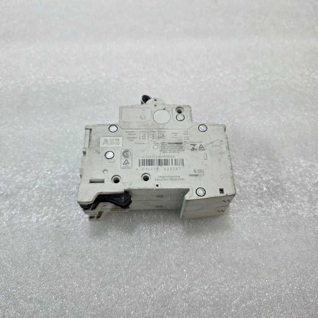 ABB S202 C2 DOUBLE POLE MCB CIRCUIT BREAKER 2A 400V 6KA