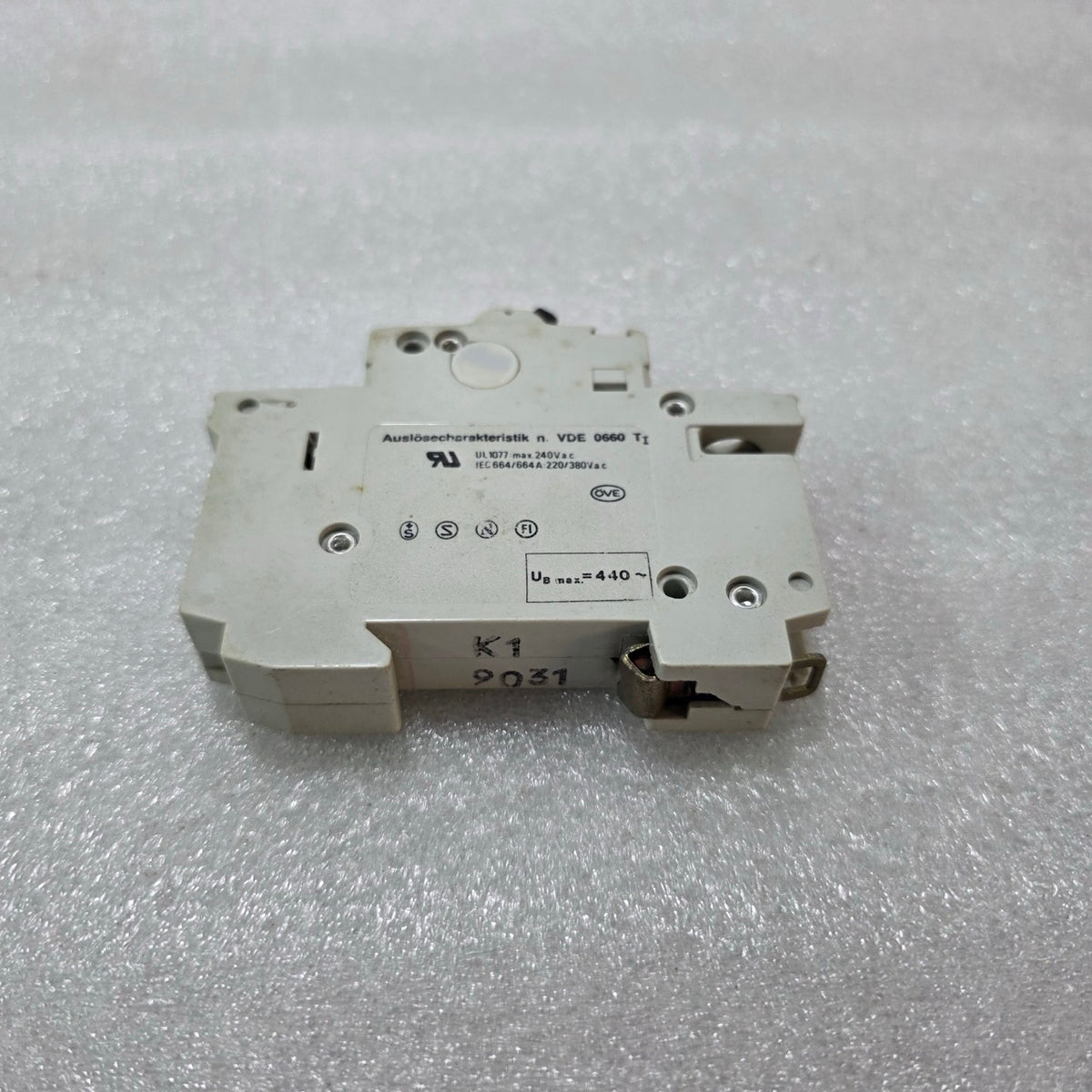 ABB S271 K1A 1P SINGLE POLE 1A MINIATURE CIRCUIT BREAKER MCB 240/415V 6KA