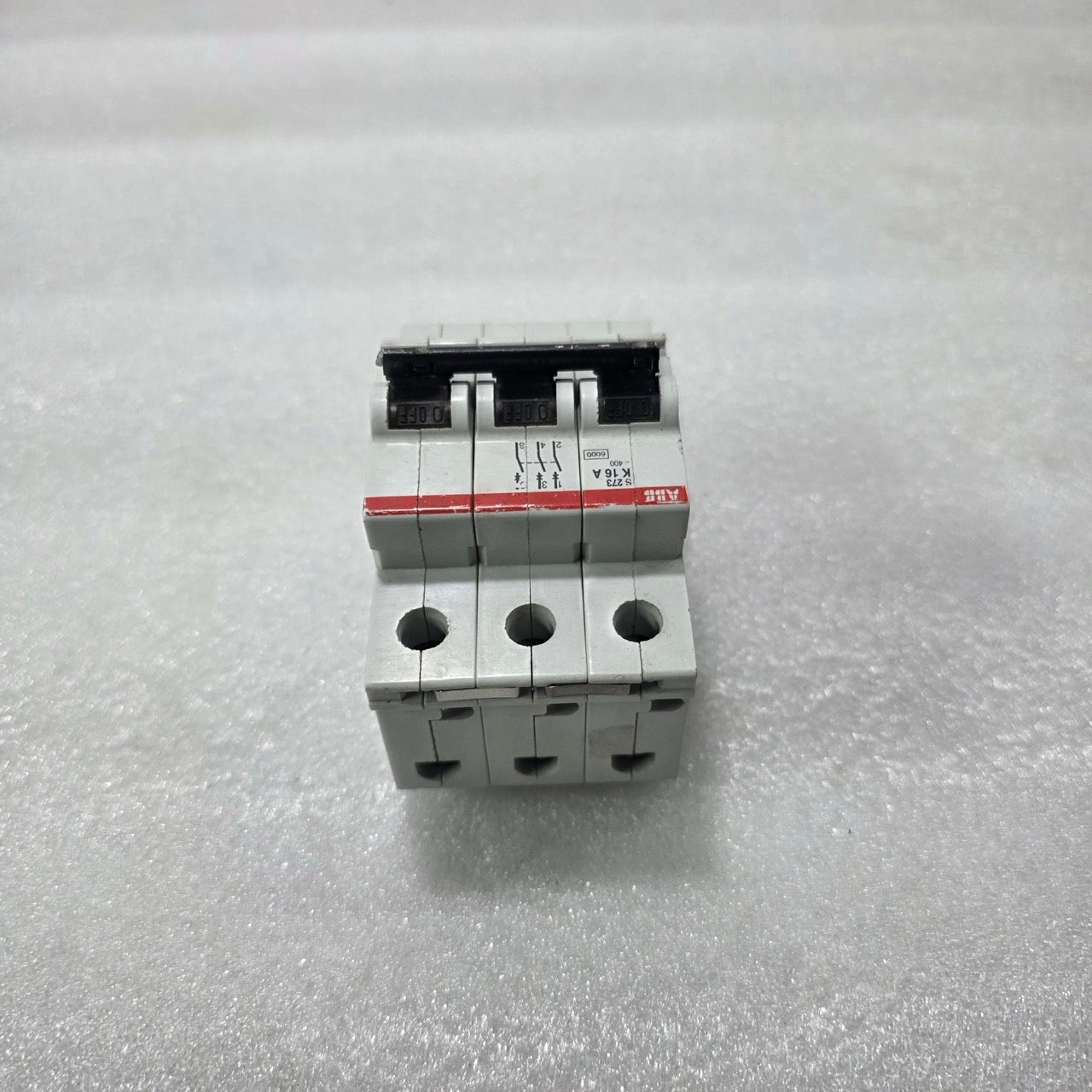 ABB S273 K16A 3 POLE MCB 16A 400V 6KA CIRCUIT BREAKER