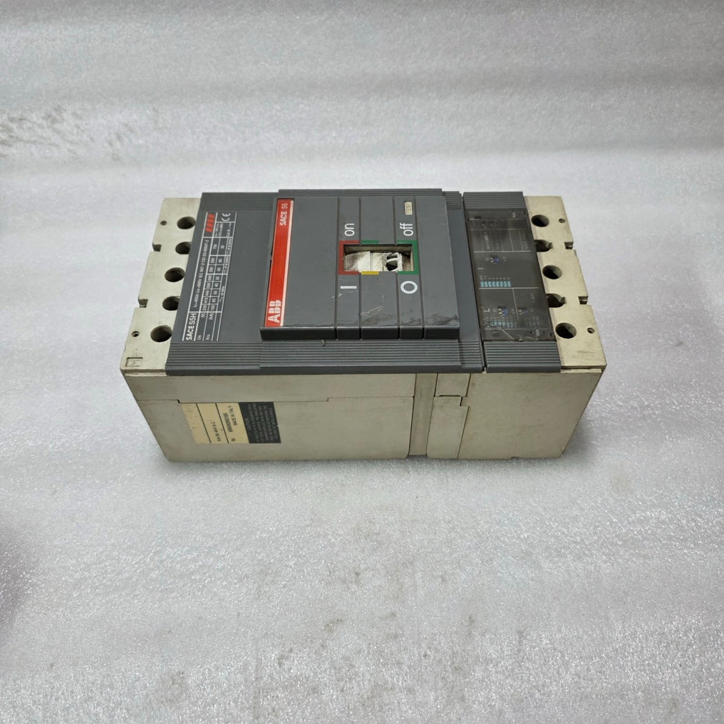 ABB SACE S5H MCCB 400A 690V 100kA IEC 947-2 3P SWITCH DAMAGED FOR PARTS