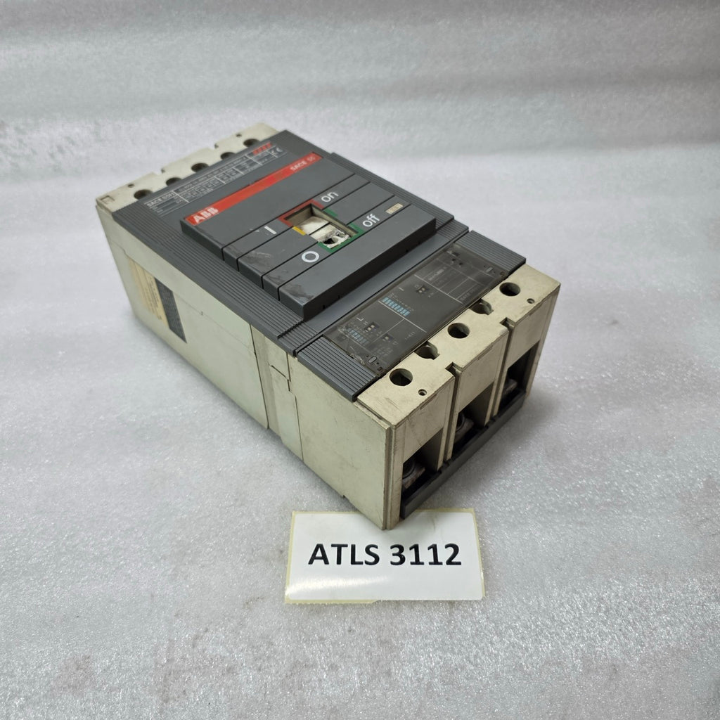 ABB SACE S5H MCCB 400A 690V 100kA IEC 947-2 3P SWITCH DAMAGED FOR PARTS