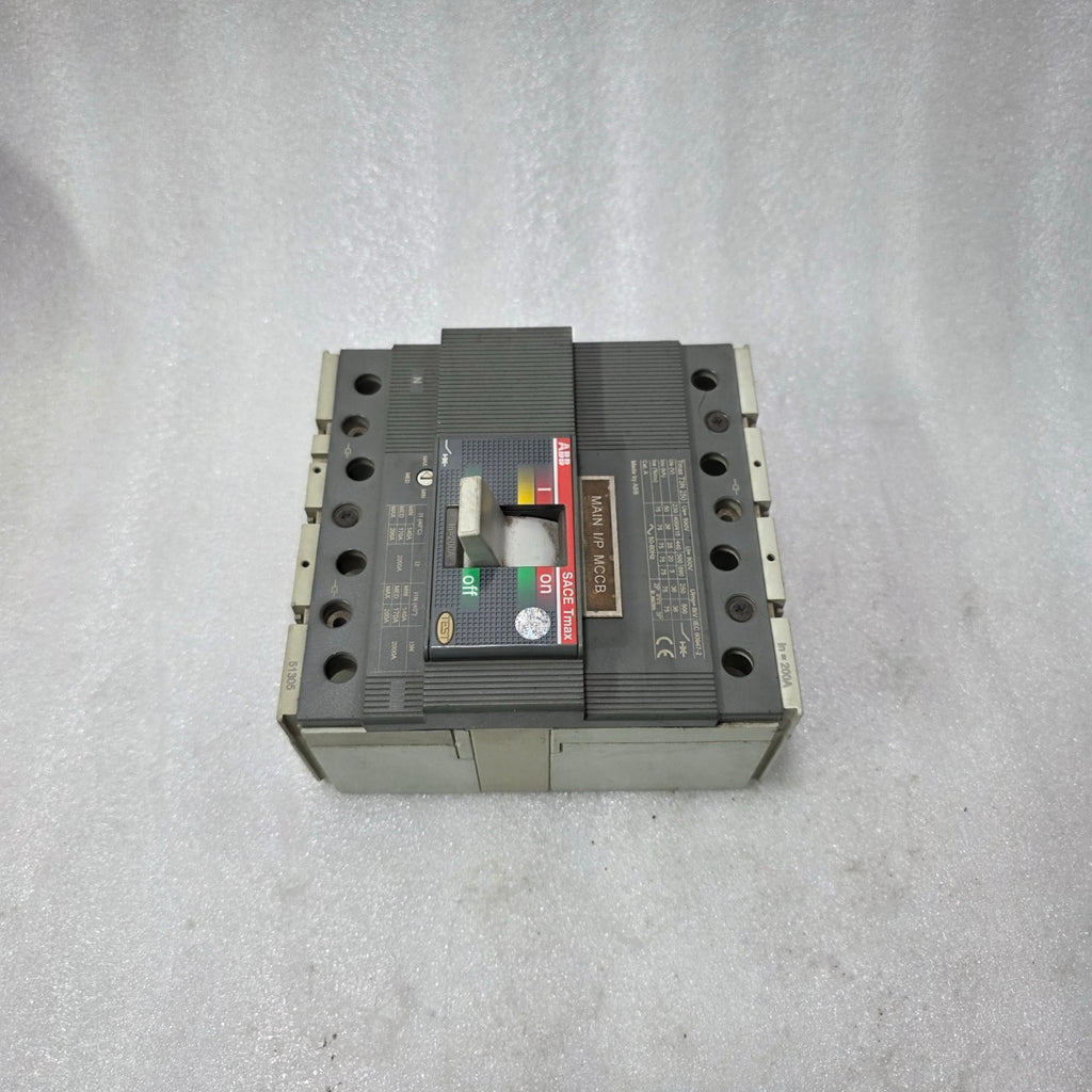 ABB SACE TMAX T3N 250 MCCB 200A 3/4 POLE 690V MOLDED CASE CIRCUIT BREAKER 36KA