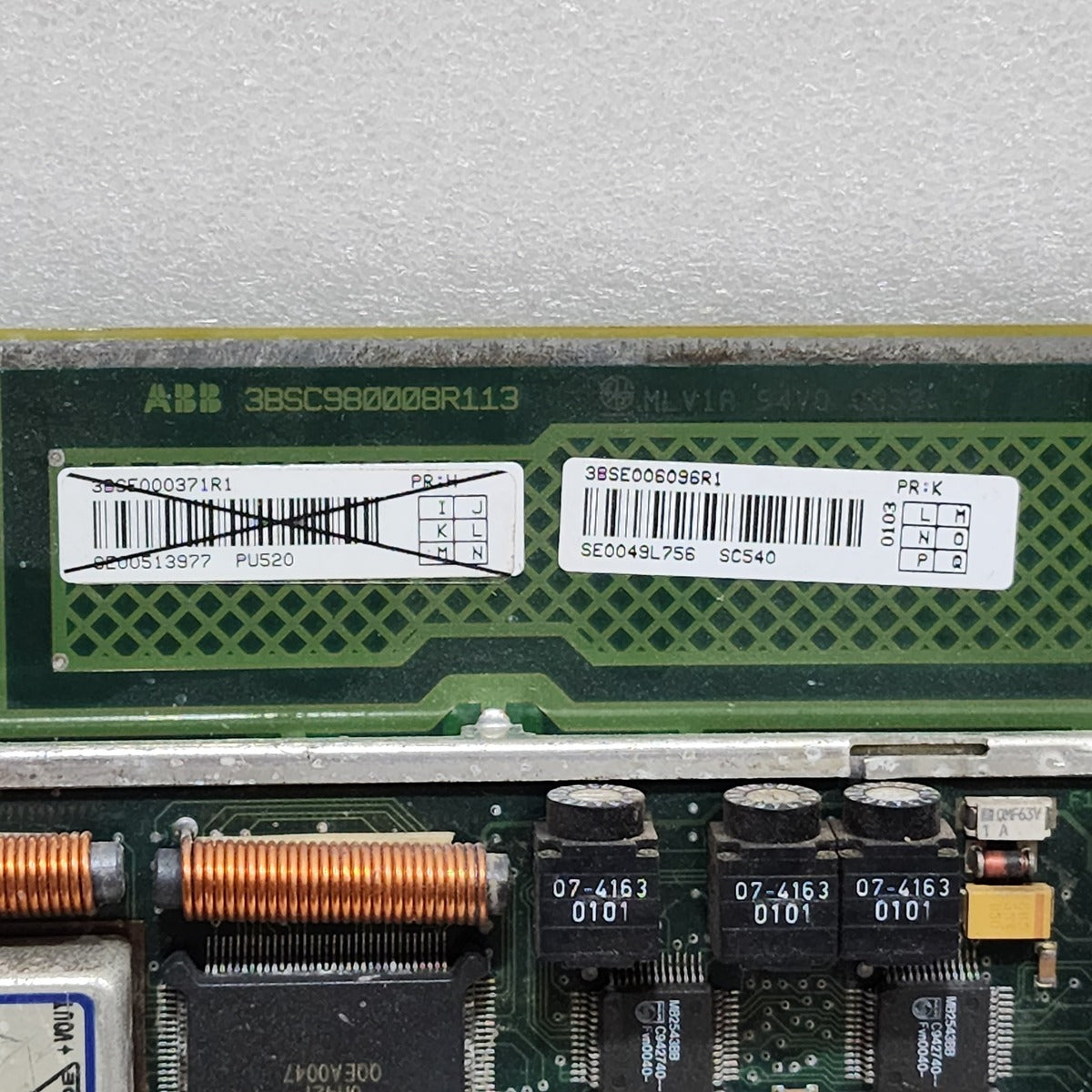 ABB SC540 SUBMODULE CARRIER 3BSE006096R1 3BSC980008R113