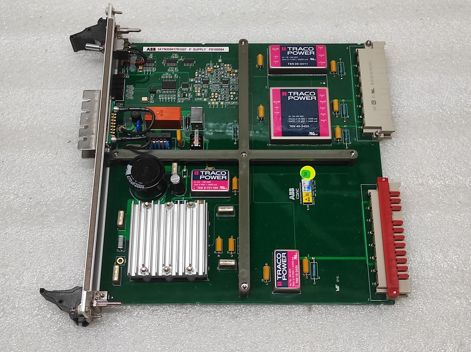 ABB 3AYN209417R1007 POWER SUPPLY CARD
