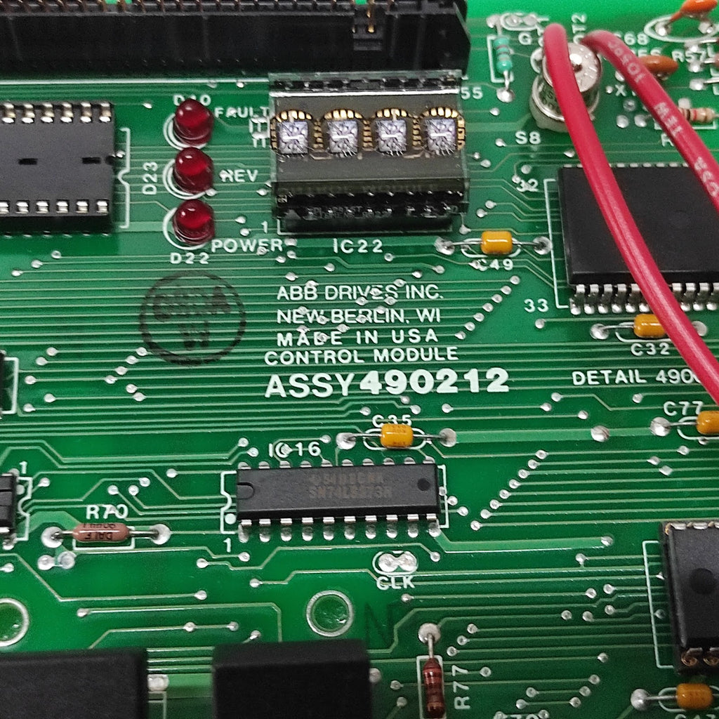 ABB 490212 DRIVE CONTROL MODULE