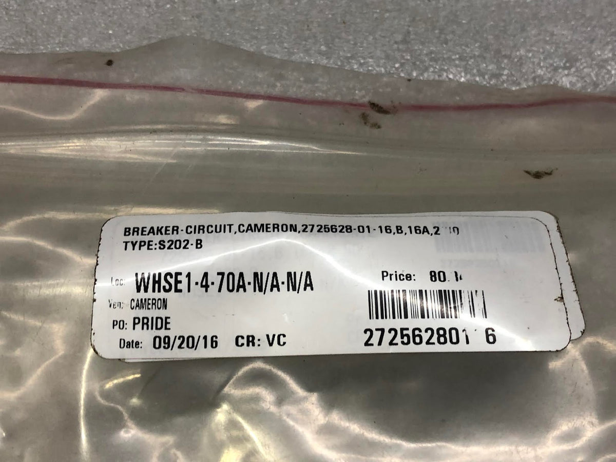 ABB A202 B16 400V GB10963 2-POLE CIRCUIT BREAKER 2CD-S252-001-R0165 27256280116