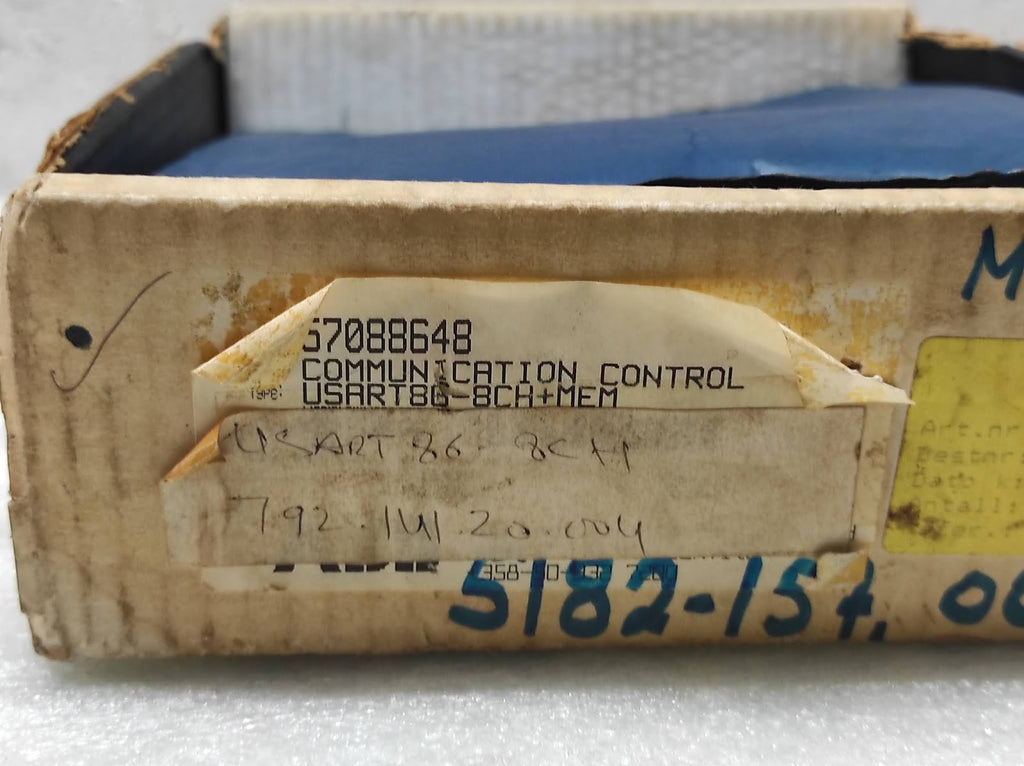 ABB DRIVES USART86-8CH COMMUNICATION CONTROL CARD 57088648