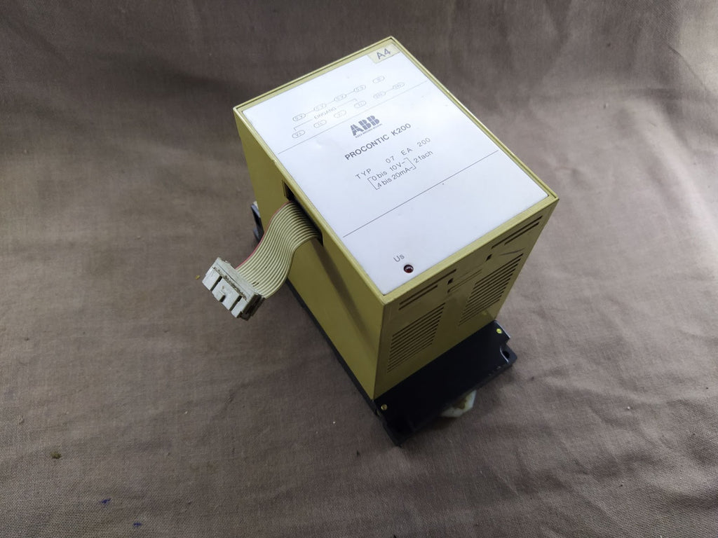 ABB PROCONTIC K200 TYPE 07EA200 GJV3 0724 18 R1 MODULE 07 EA 200