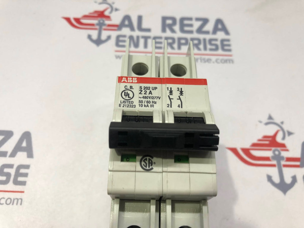 ABB S 202 UP-Z 2-POLE CIRCUIT BREAKER 10505066001