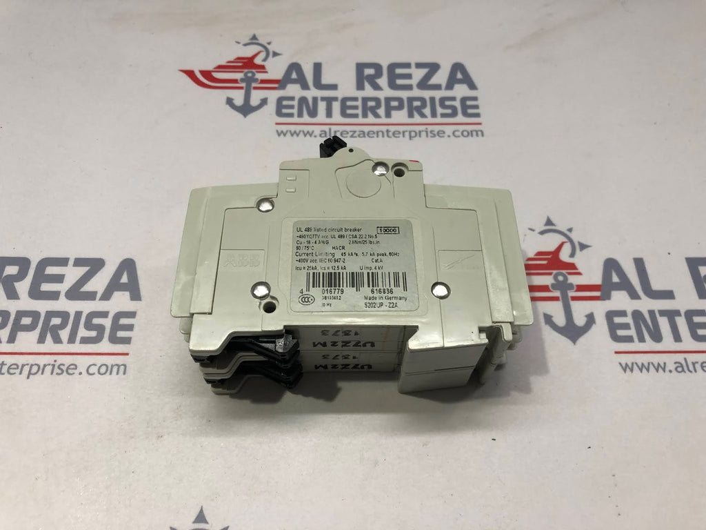 ABB S 202 UP-Z 2-POLE CIRCUIT BREAKER 10505066001