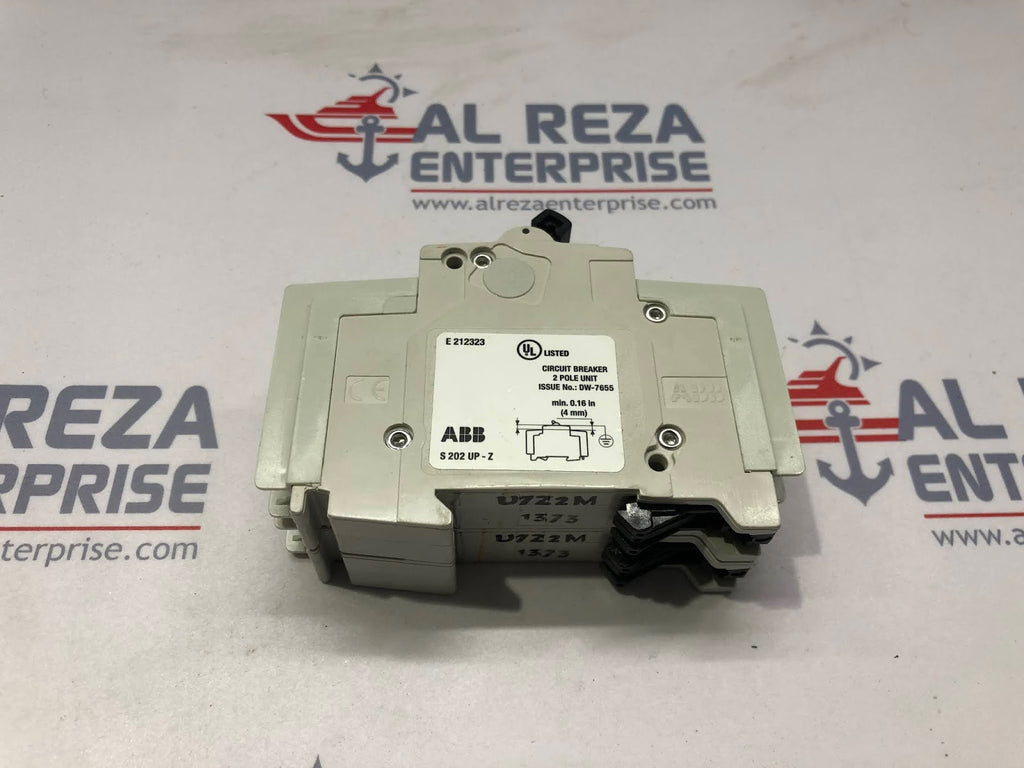 ABB S 202 UP-Z 2-POLE CIRCUIT BREAKER 10505066001