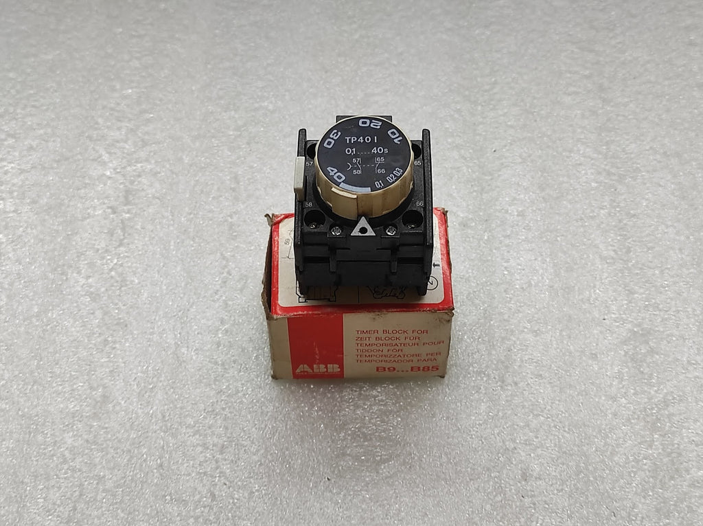ABB TP40I PNEUMATIC TIMER FPTN477016R0008 0.1-40S NIB
