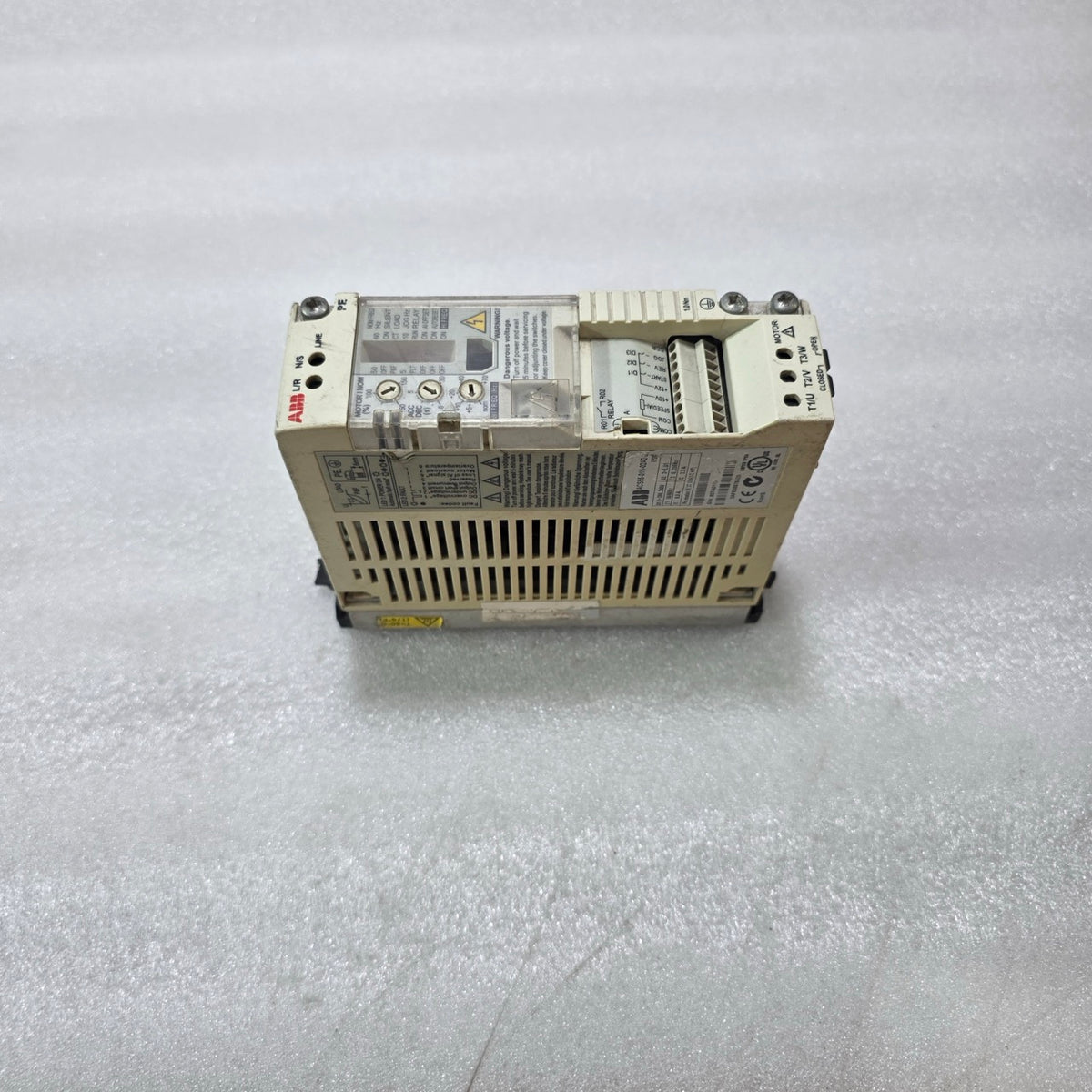 ABB ACS55-01N-02A2 VFD 0.37kW 1/2HP 240V DRIVE IP20