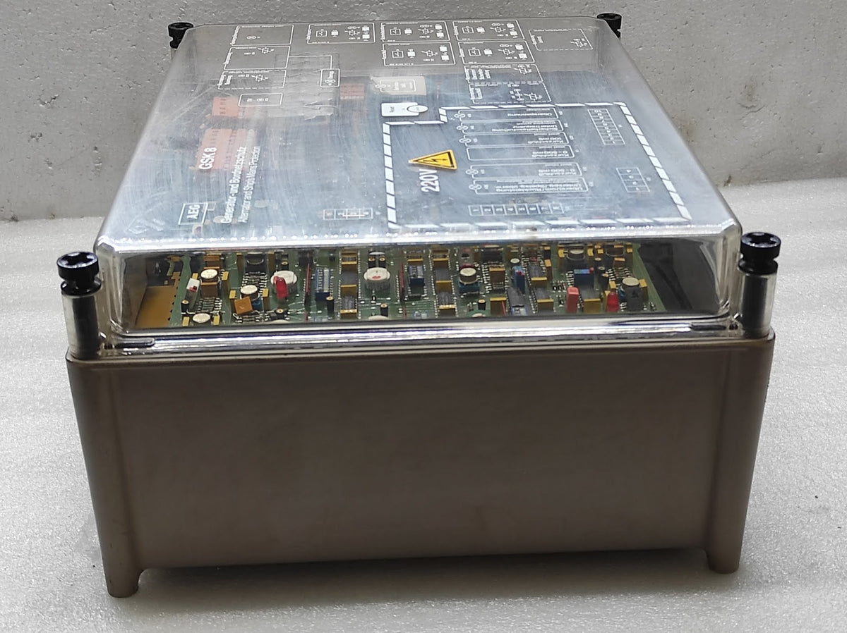 AEG GSK 8.61 GENERATOR AND ELECTRICAL PROTECTION SYSTEM 450V/5A 271.110 360 C