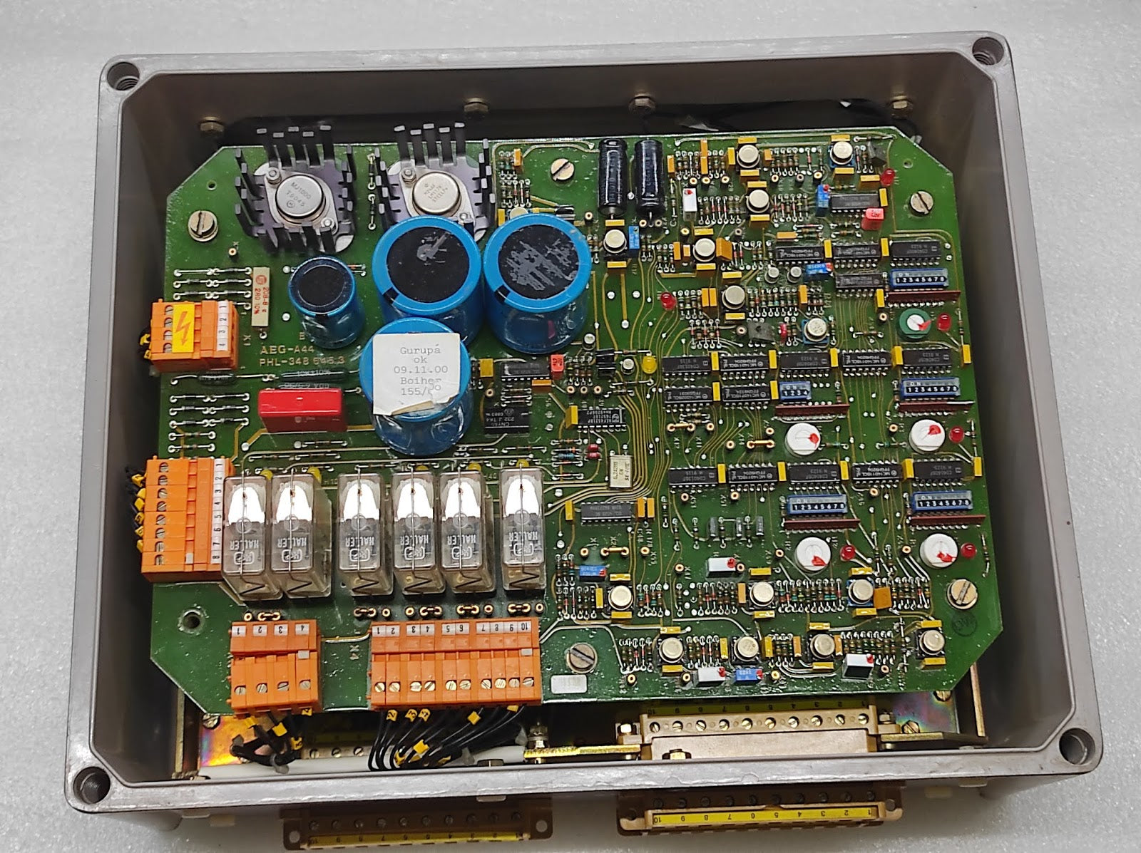 AEG GSK 8.61 GENERATOR AND ELECTRICAL PROTECTION SYSTEM 450V/5A 271.110 360 C