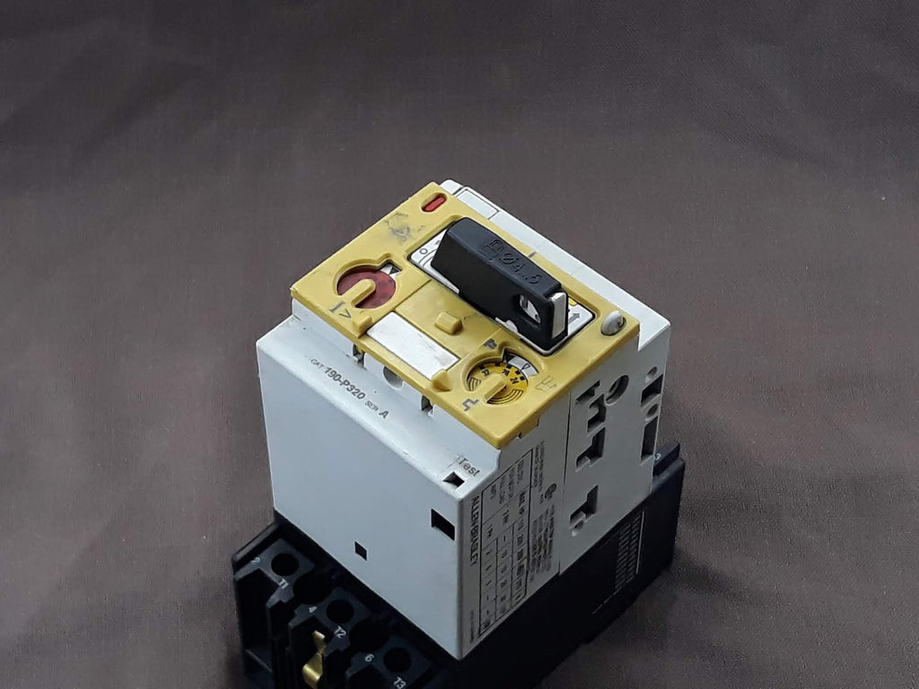 ALLEN BRADLEY CAT 190-CPS40 AND CAT 190-P320 CONTACTOR PROTECTOR STARTER